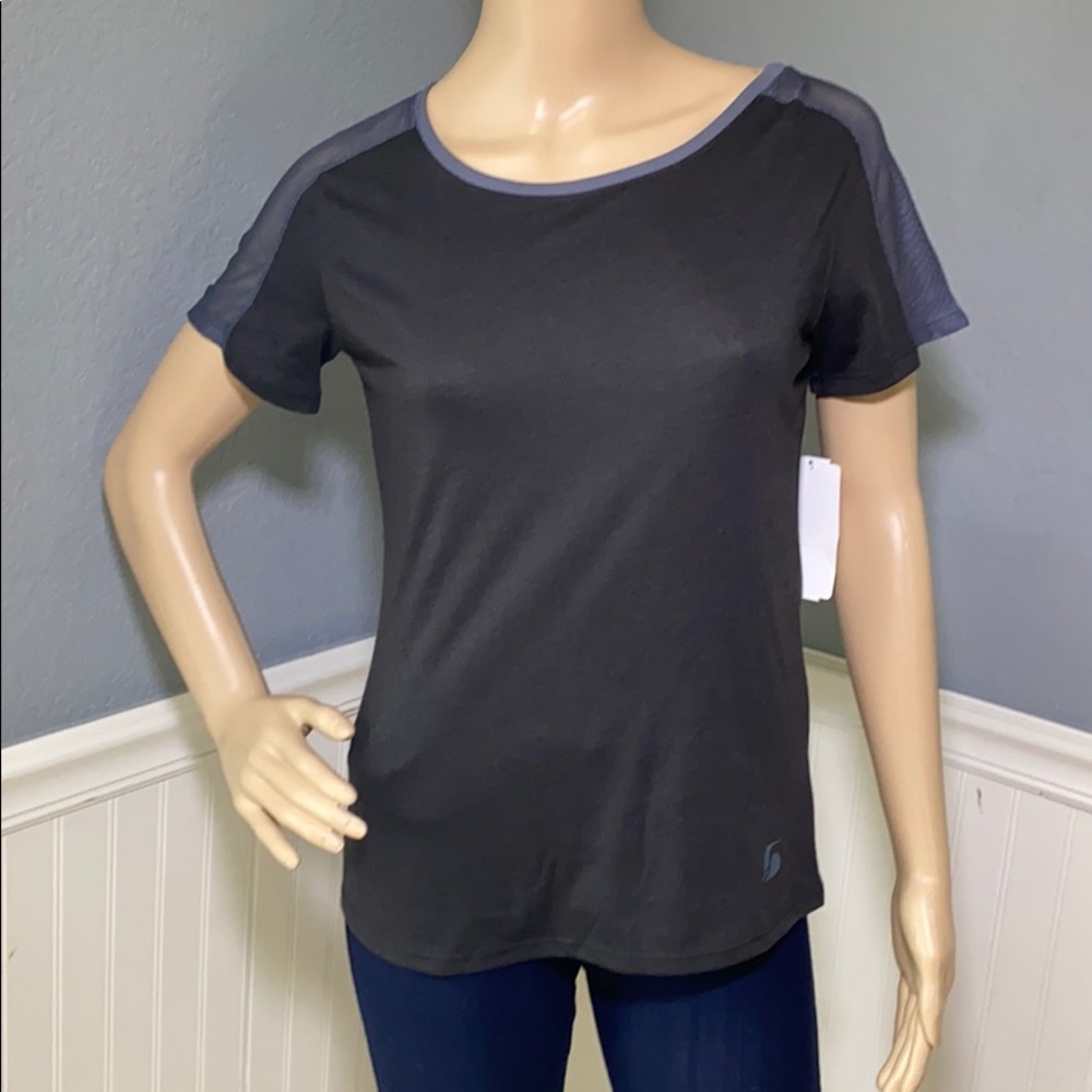 NWT Soffe Medium Tee Shirt mesh on shoulders